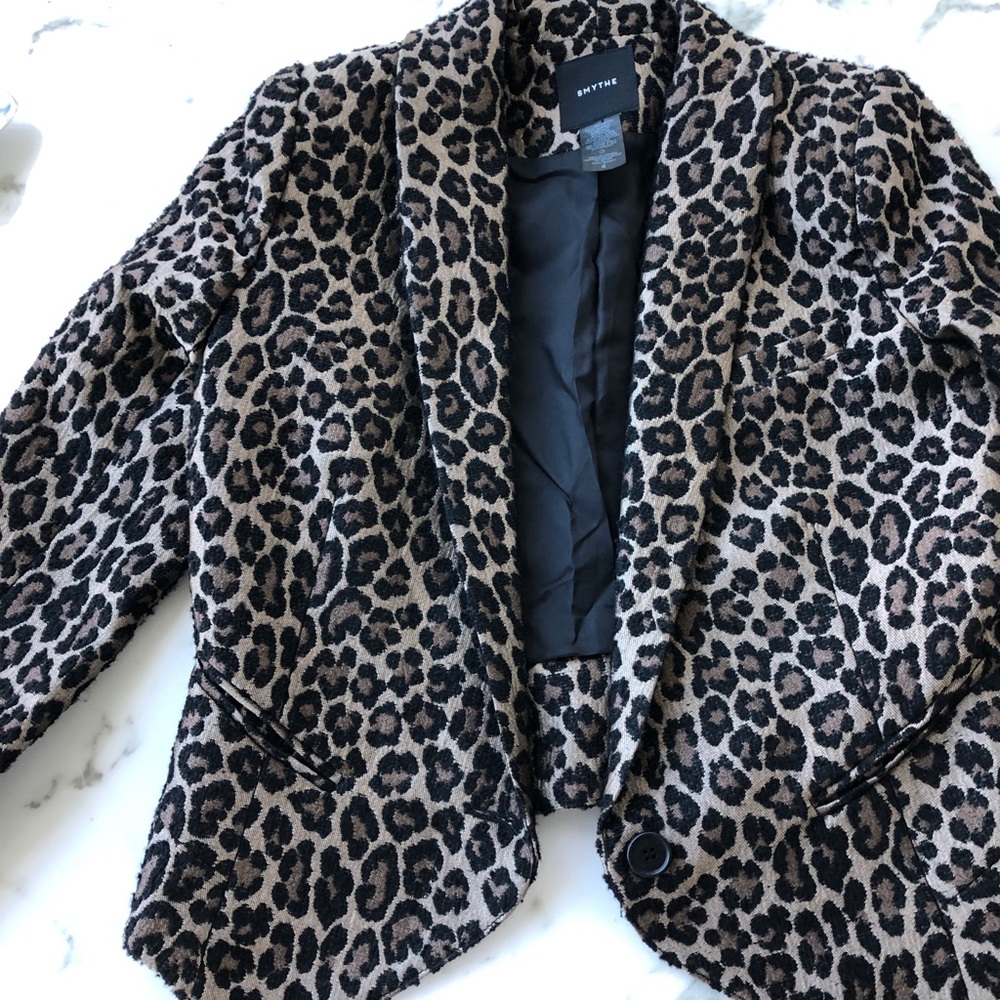 Smythe Leopard blazer